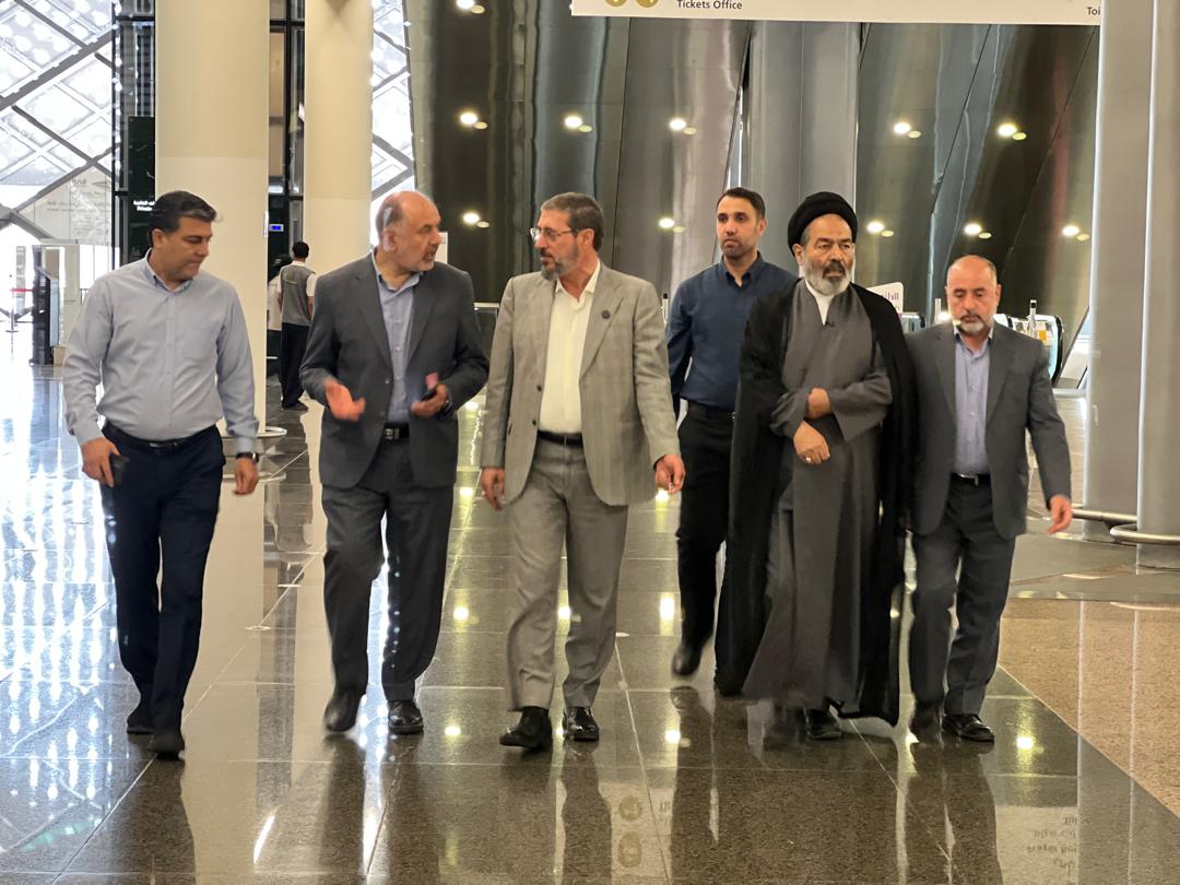 بازدید مسئولان حج و زیارت از قطار سریع‌السیر حرمین‌شریفین