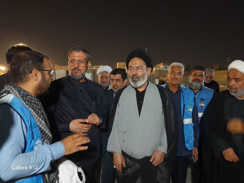 بازدید مسئولان حج و زیارت از خدمات زائر در کاظمین